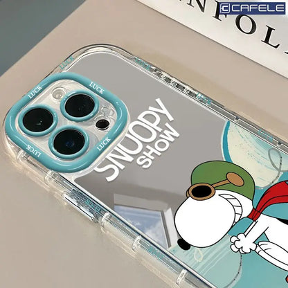 Snoopy Cartoon Mirror Phone Case