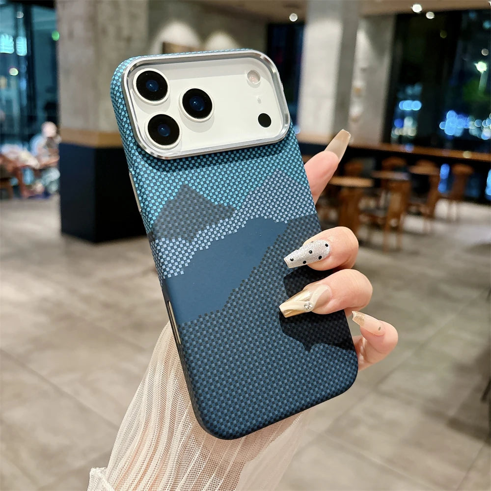 Luxury Kelvar Carbon Fiber Phone Case