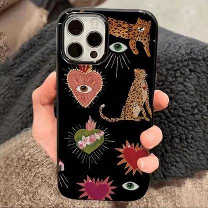 Luminous Graffiti Love Phone Case