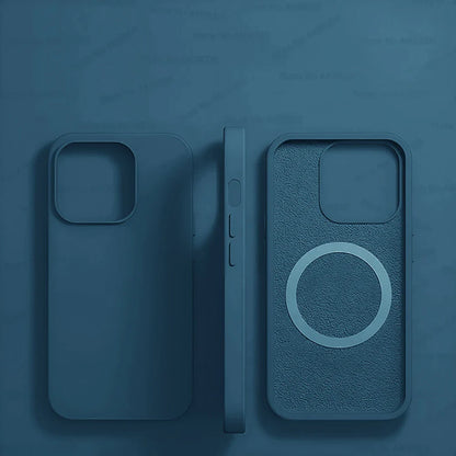 Magsafe Liquid Silicone Magnetic iPhone Case