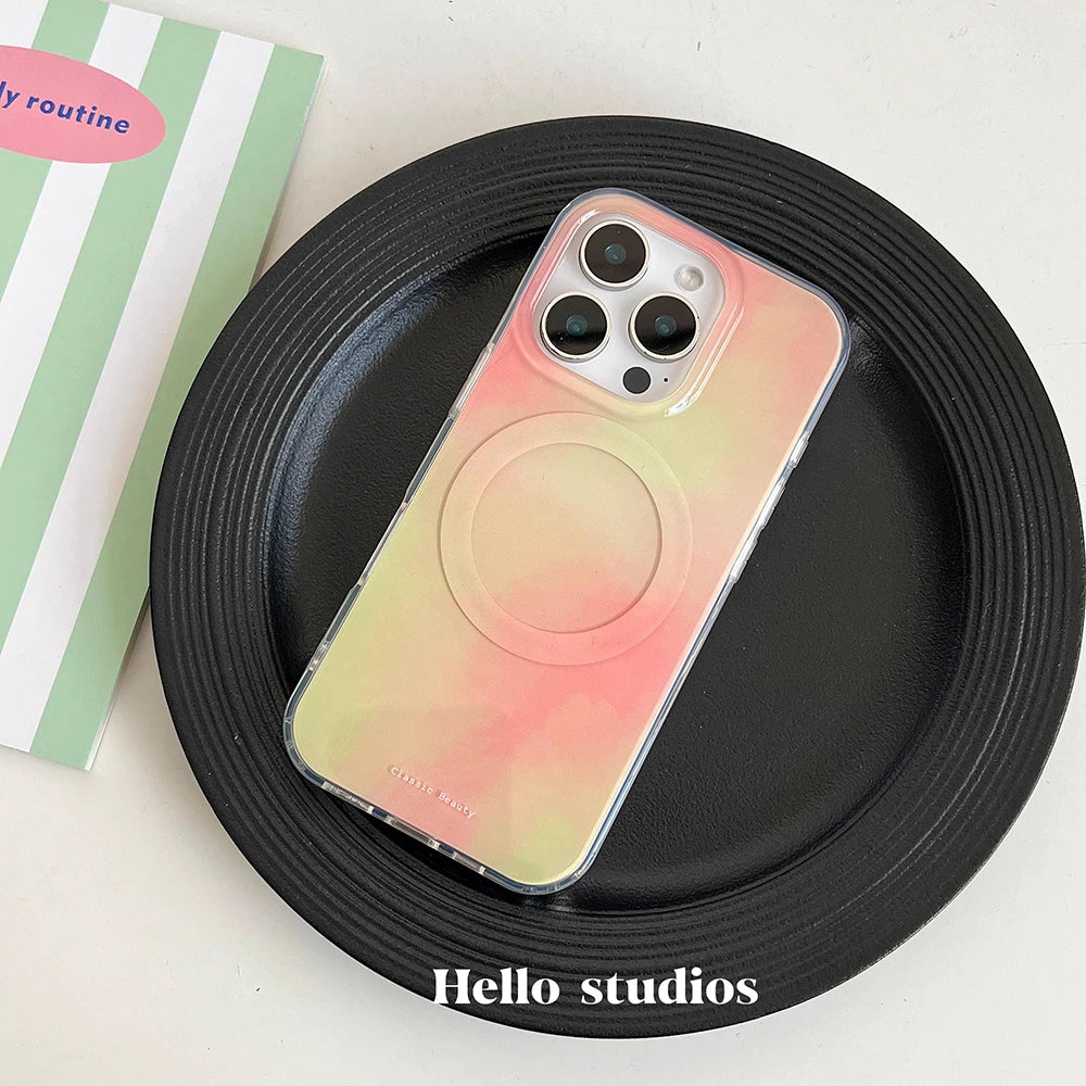 Korean Cute Guava Magnetic Grip Tok Griptok Phone Stand Holder Phone Case