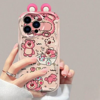 3D Ears Mickey Winnie Minnie Phone Case