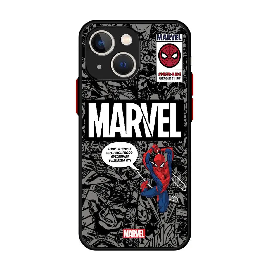 Marvel Venom Spider-Man Clear Phone Case