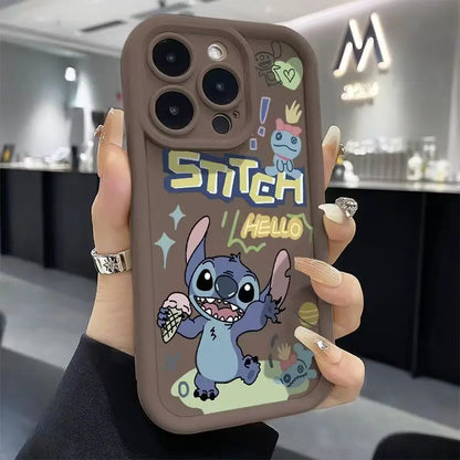 Ice-Cream Stitch Matte TPU Phone Case