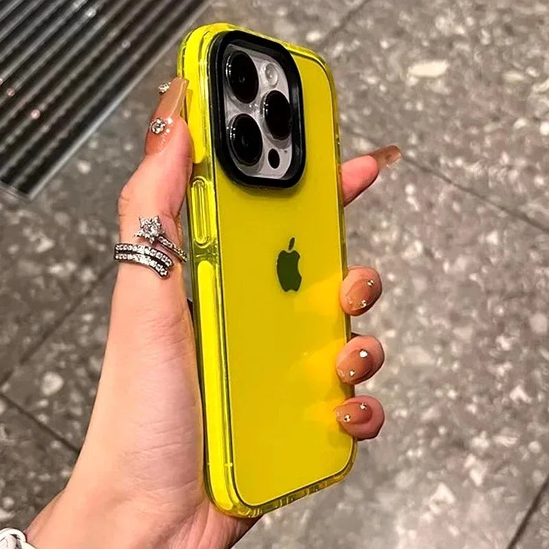 Luxury Transparent Airbag Phone Case New