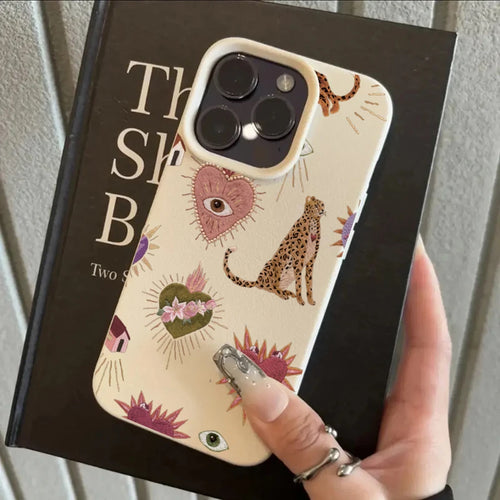 Personalized Leopard Lichee Pattern Phone Case