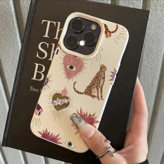 Personalized Leopard Lichee Pattern Phone Case