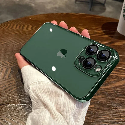 Luxury Plating Clear Phone Case