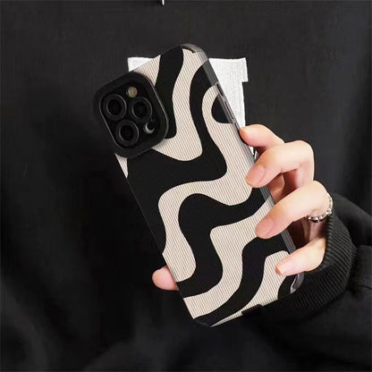 Fashion Zebra Art David Snake Silicone Phone Case New