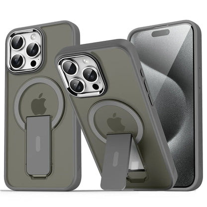 Invisible Stand Magnetic Case for iPhone