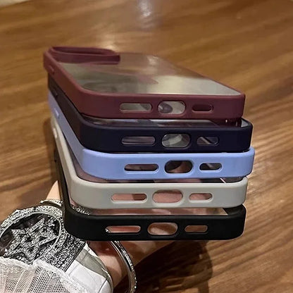 Luxury Wireless Charge Magsafe Transparent Phone Case