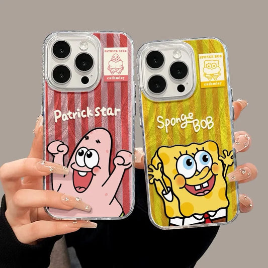 Patrick Star Family Hard Phone Case