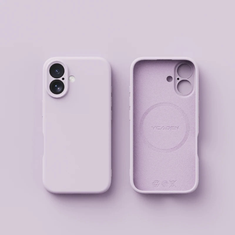 Original Liquid Silicone Magnetic Phone Case New