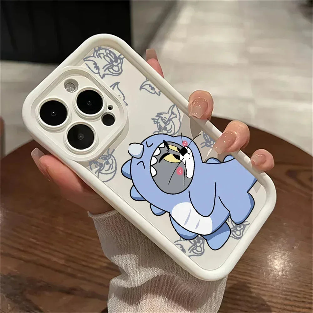 Cartoon Tom and Jerry Couple Phone Case New