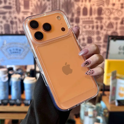 Luxury Clear Hard Acrylic Phone Case