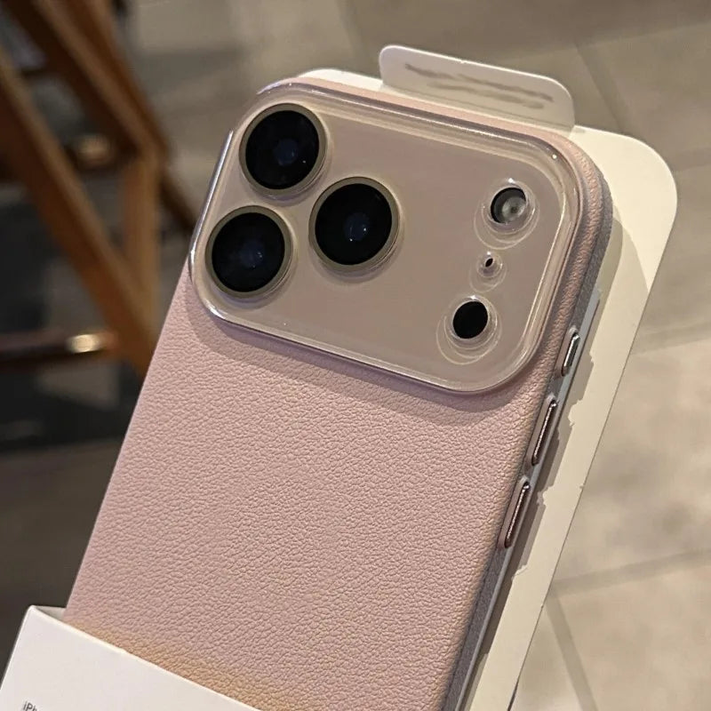 Luxury Leather Texture Silicone Phone Case New