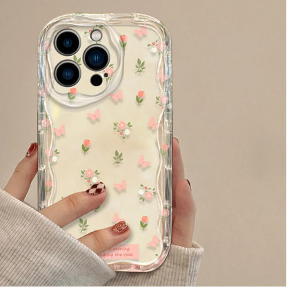 Cartoon Colorful Flowers Phone Case