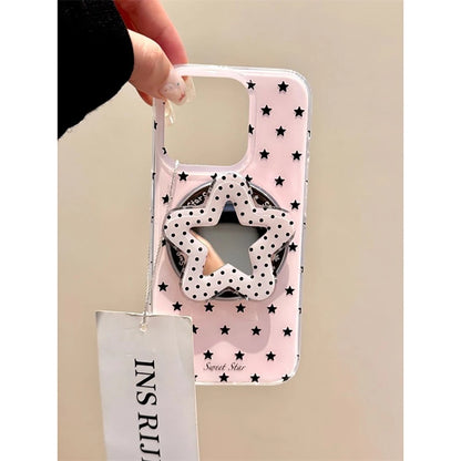 3D Cute Stars for Magsafe Magnetic Holder Phone Case