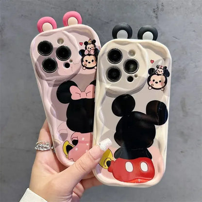 3D Ears Mickey Winnie Minnie Phone Case