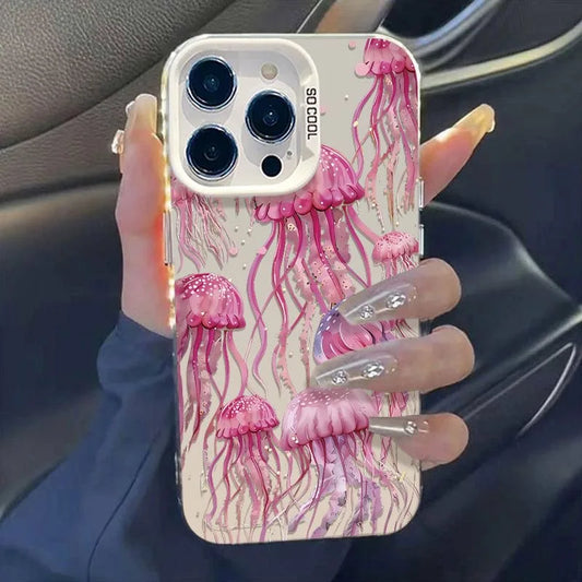 Pink Jellyfish Phone Case