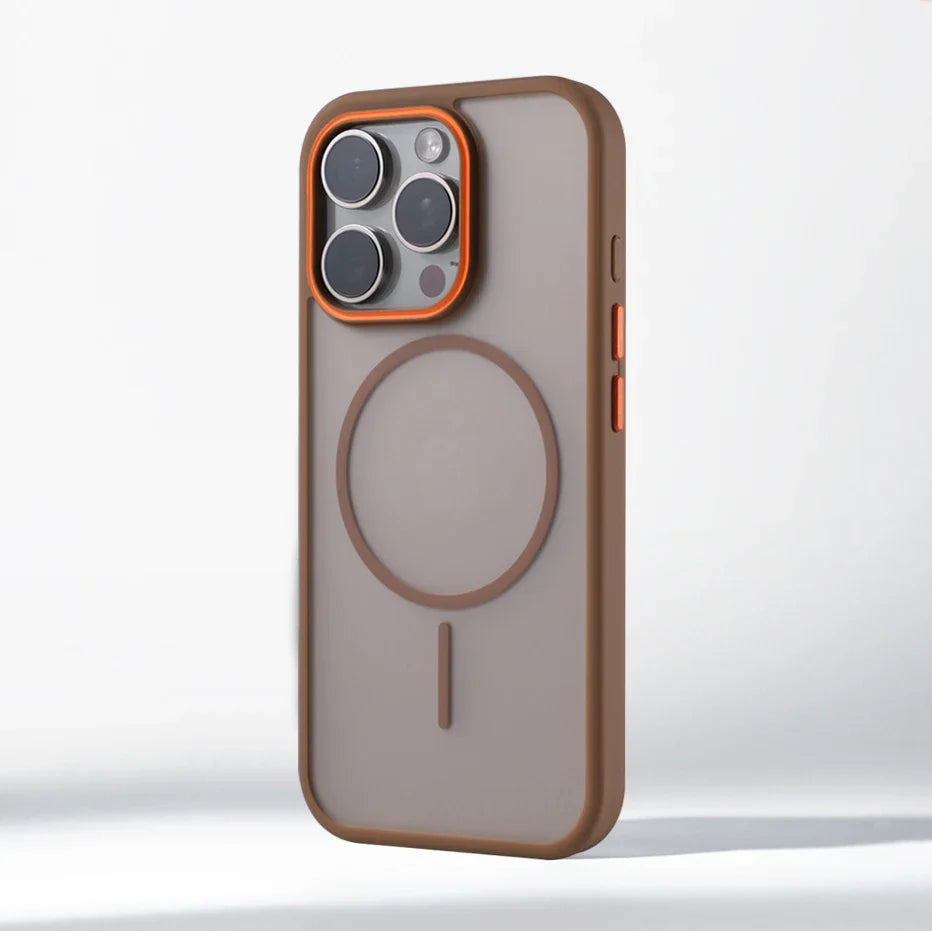 Matte Translucent Magnetic Phone Case