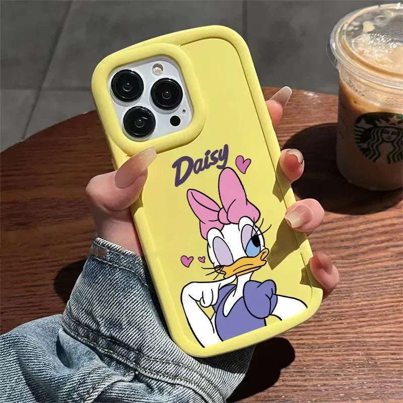 Mickey, Minnie & Donald Cartoon iPhone Case