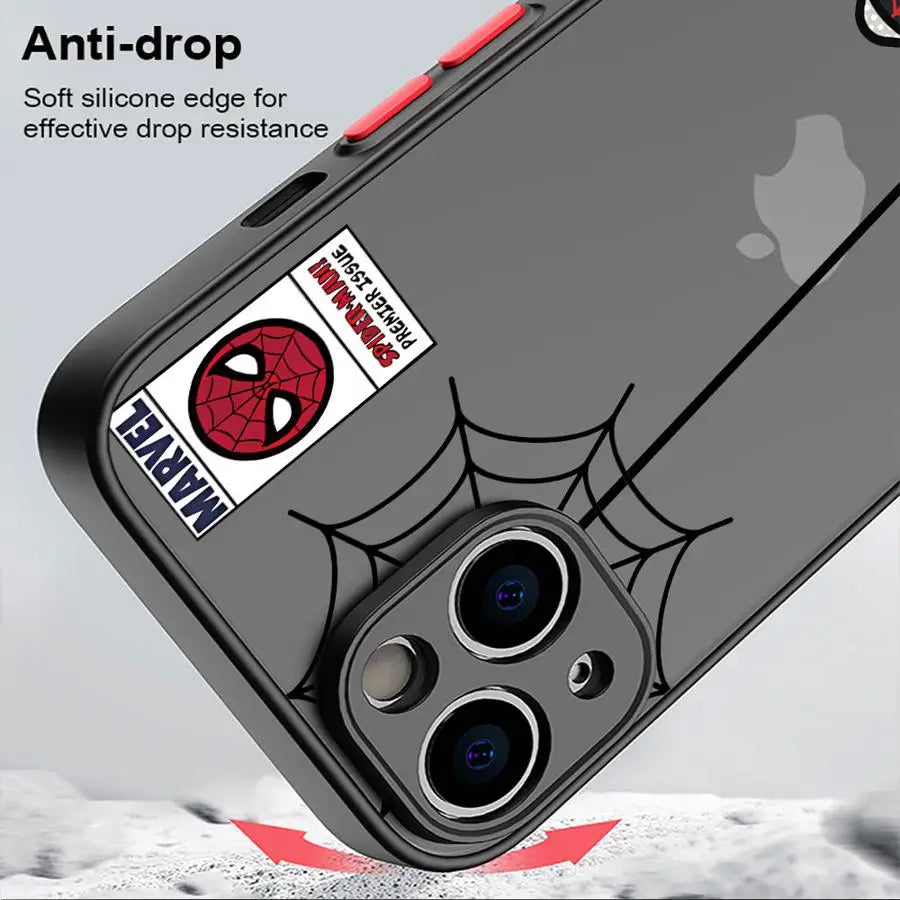 Marvel Spider-Man & Venom Matte Case for iPhone