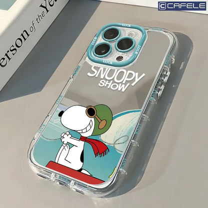 Snoopy Cartoon Mirror Phone Case