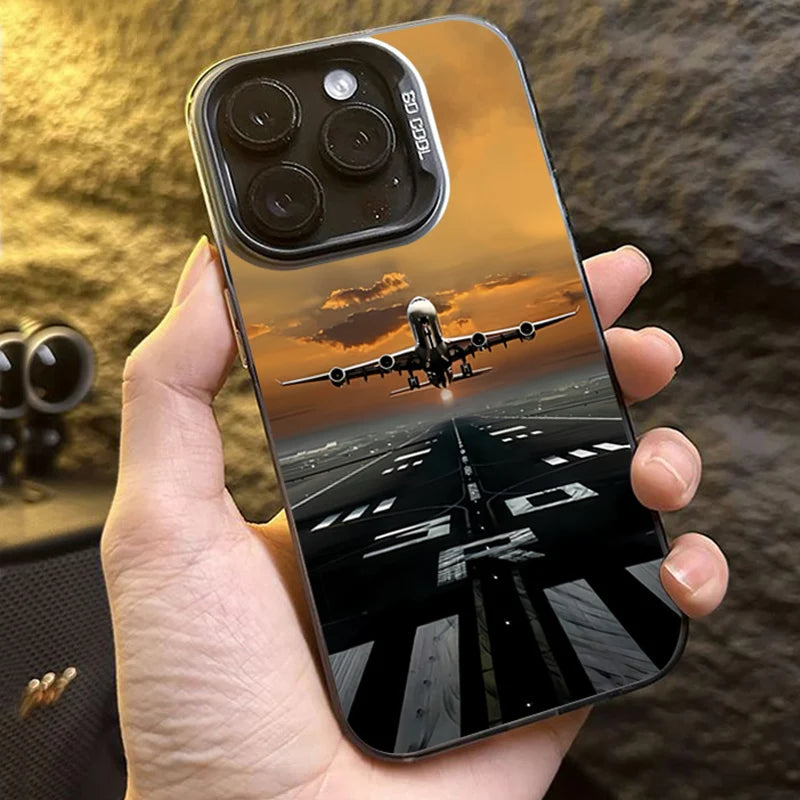 Super Airplane Festival Dazzling Shockproof Phone Case