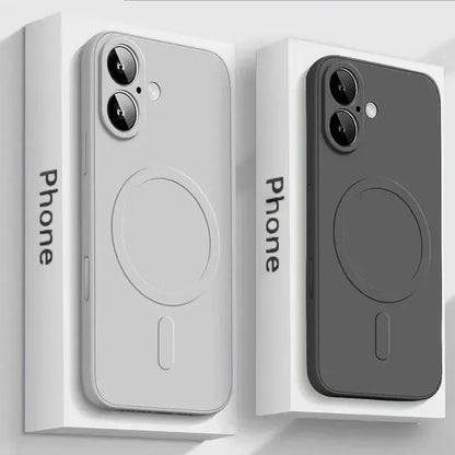 Luxury Magsafe Liquid Silicone Soft Phone Case New