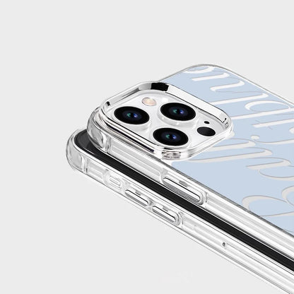 Chrome Cutout Mirror Glossy Full-Body Slim Phone Case