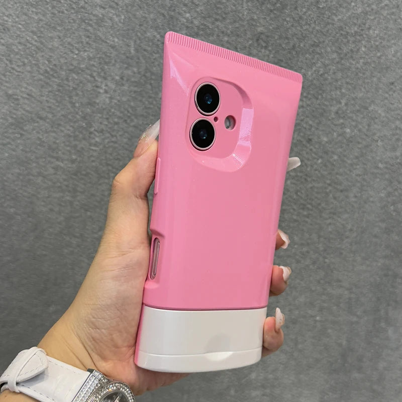 Candy Color 3D BB Cream Facial Cleanser Shape Phone Case