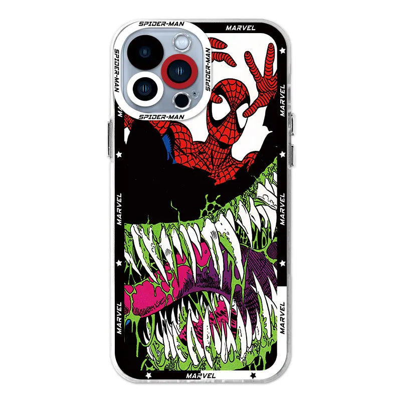 Clear Spider-Man Silicone Case