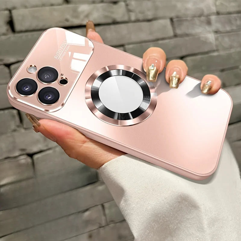 Fashion Titanium Alloy Magnetic Case for iPhone
