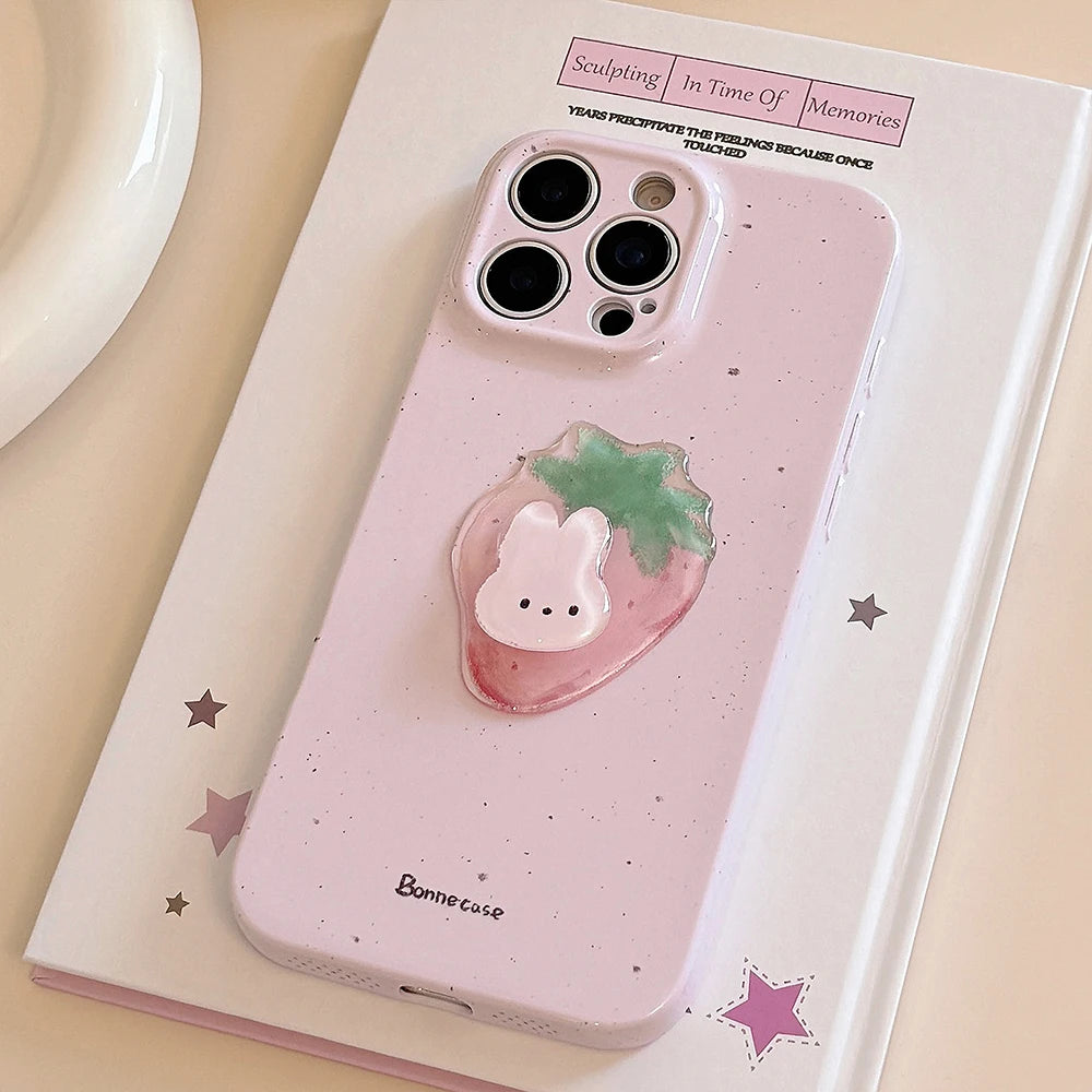 INS Cute Rabbit Cartoon Animals Phone Cases