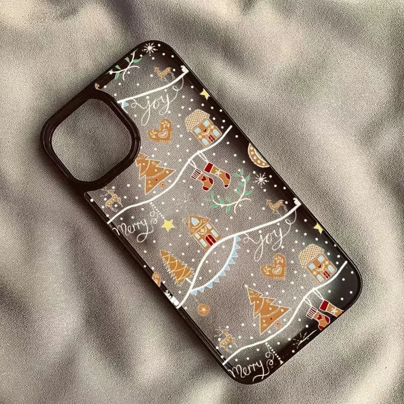 Cute Christmas Tree Gingerbread Phone Case