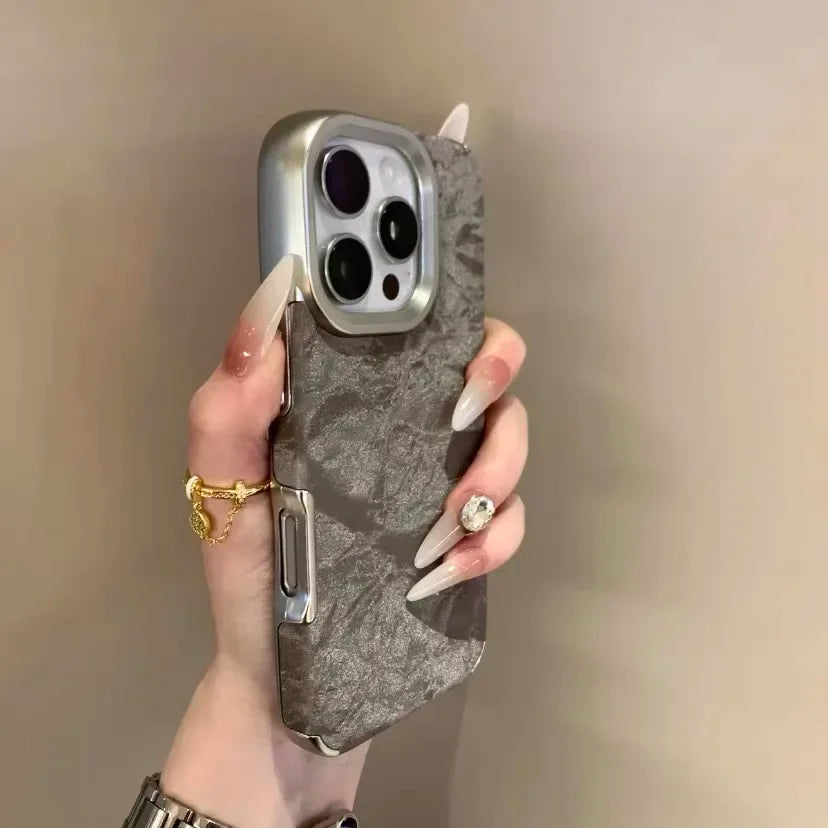 Luxury Leather Cortex Phone Cases