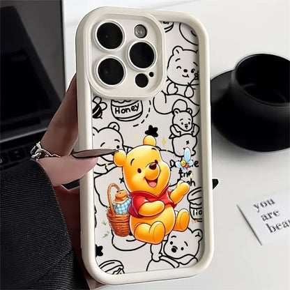 Disney Winnie The Pooh Silicone Phone Case for iPhone