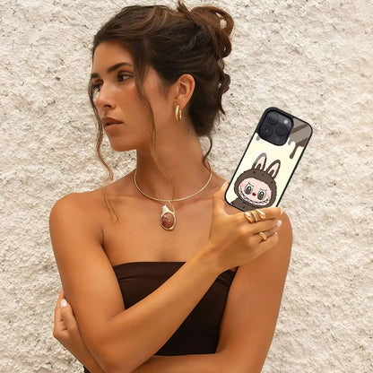 Cartoon Labubu iPhone Case