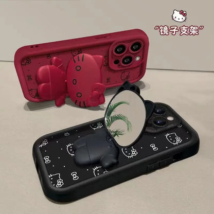 Hello Kitty Makeup Mirror Phone Case