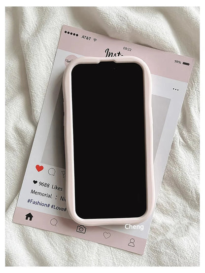 Cute 3D Bear Bowknot Silicone Phone Case