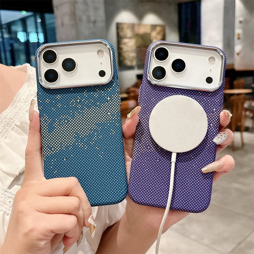 Luxury Kelvar Carbon Fiber Phone Case