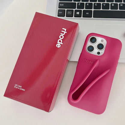 Rhode Lipstick Holder Case For iPhone With Box