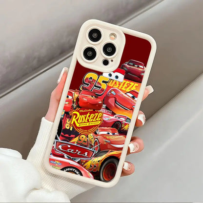 Lightning McQueen Cartoon Phone Case for iPhone