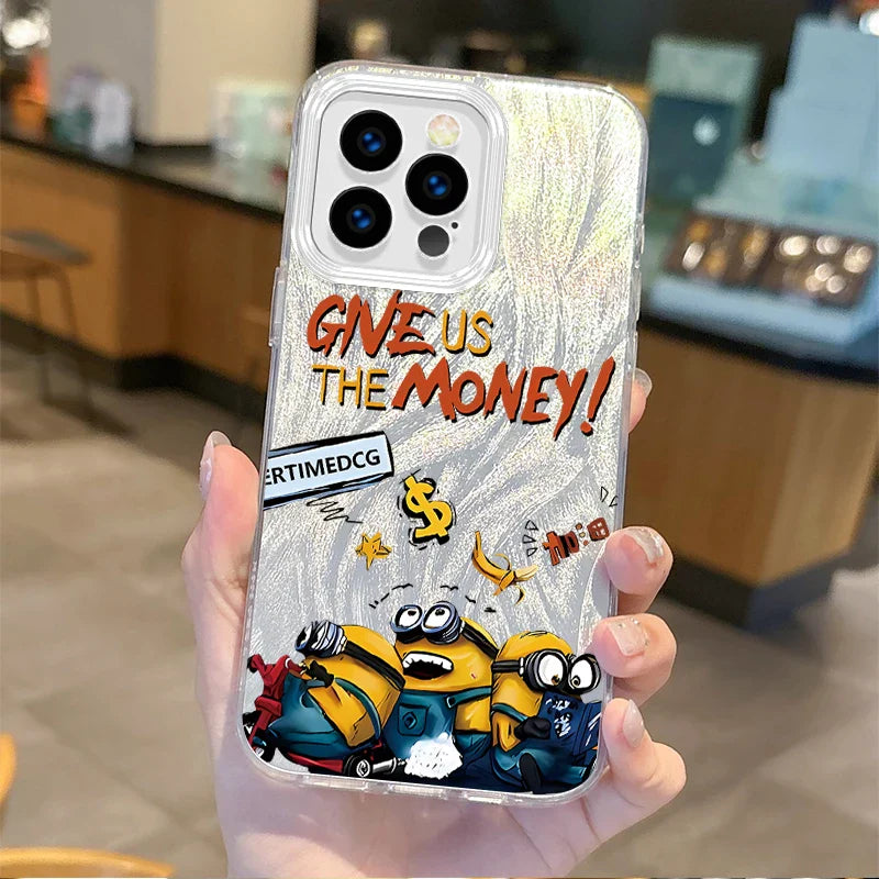 Minions Gradient iPhone Case