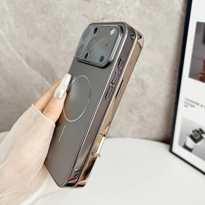 Original Frosted Glass Large Window For Magsafe Phone Case