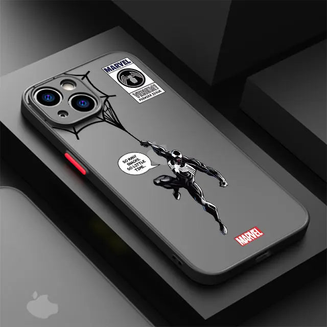 Marvel Spider-Man & Venom Matte Case for iPhone