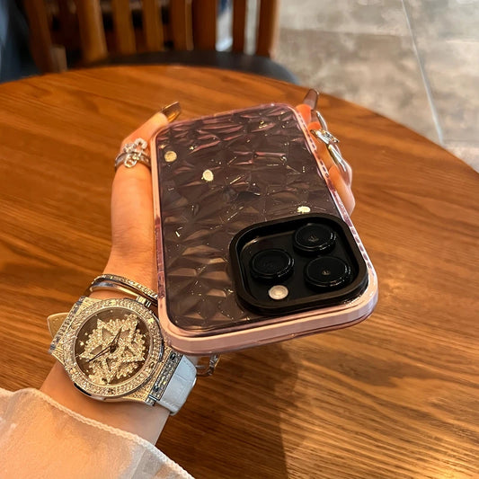 Luxury Diamond Glitter Transparent Phone Case