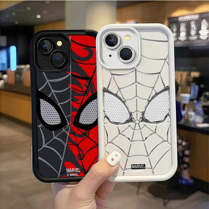 Phone Case Cool Spider-Man Eyes Silicone 3D Cute New Design
