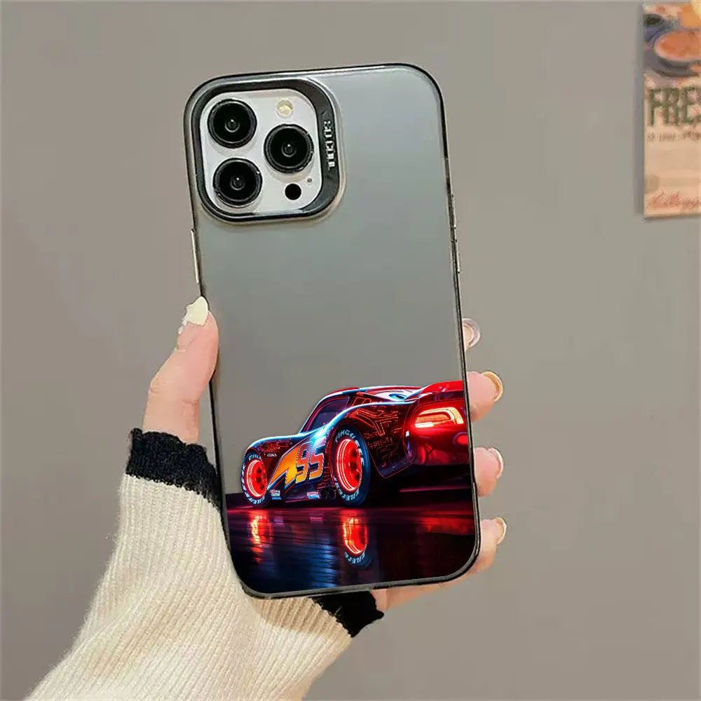 Disney Lightning McQueen Cars Phone Case for iPhone